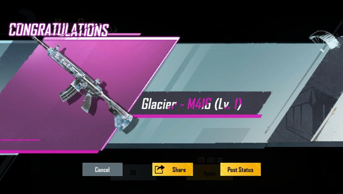 M4 Glacier की ठंडक में फिर जलेगा BGMI का मैदान, तैयार हो जाइए July 4 के लिए