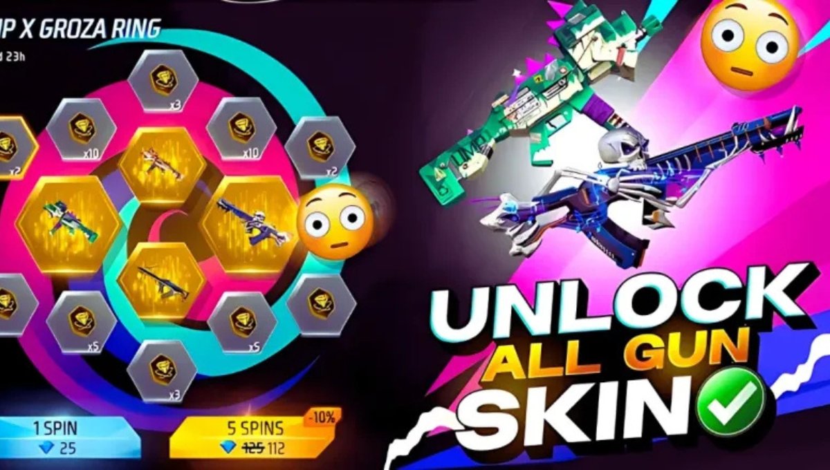 Ump X Groza Ring इवेंट: कम डायमंड में जीतें धमाकेदार गन स्किन, अब किस्मत करेगी कमाल