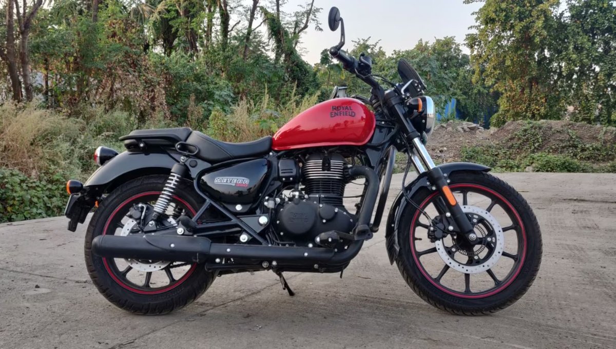 Royal Enfield Meteor 350: दमदार 41.88 kmpl माइलेज और ₹2 लाख कीमत में स्टाइलिश क्रूज़र बाइक