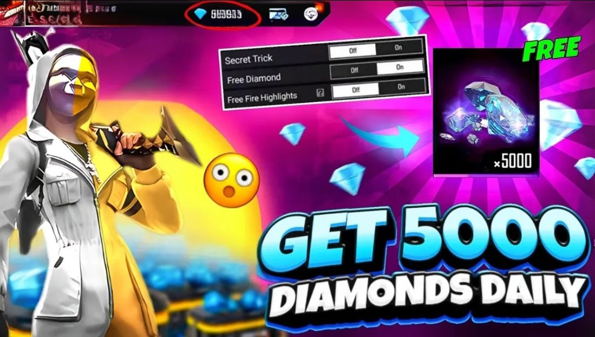 Free Diamond Free Fire Max 2025: सुरक्षित तरीके से पाएं फ्री डायमंड्स