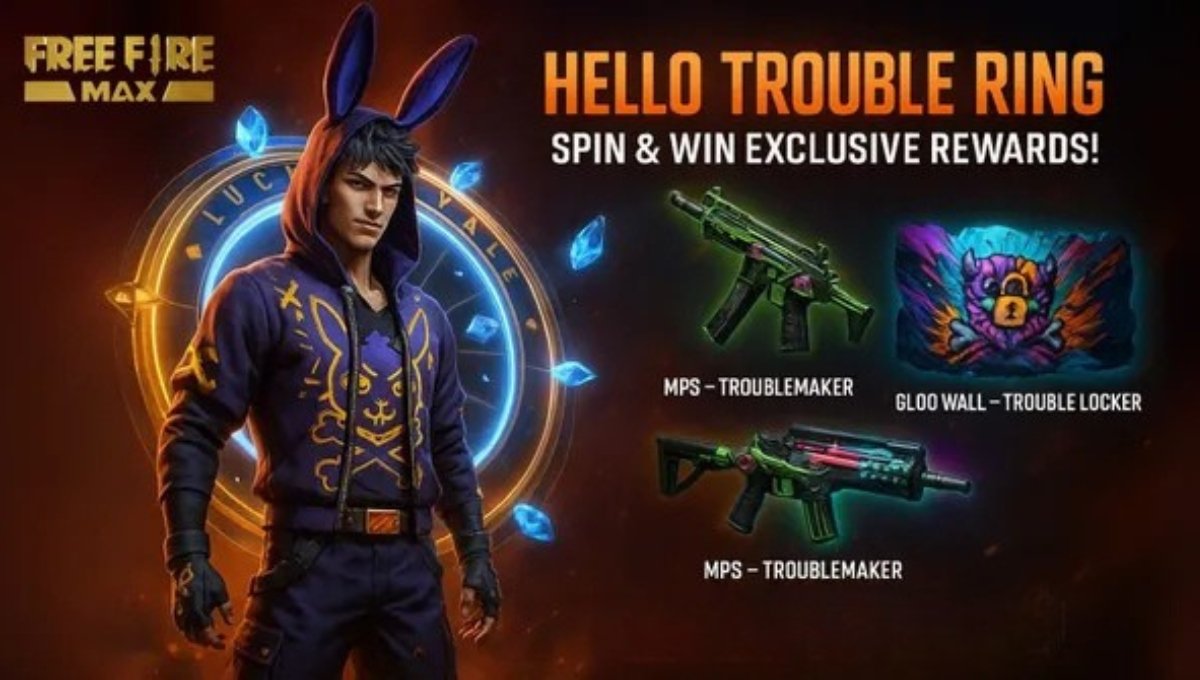Free Fire Hello Trouble Ring Event: सितंबर 2025 में इनामों की होगी बारिश