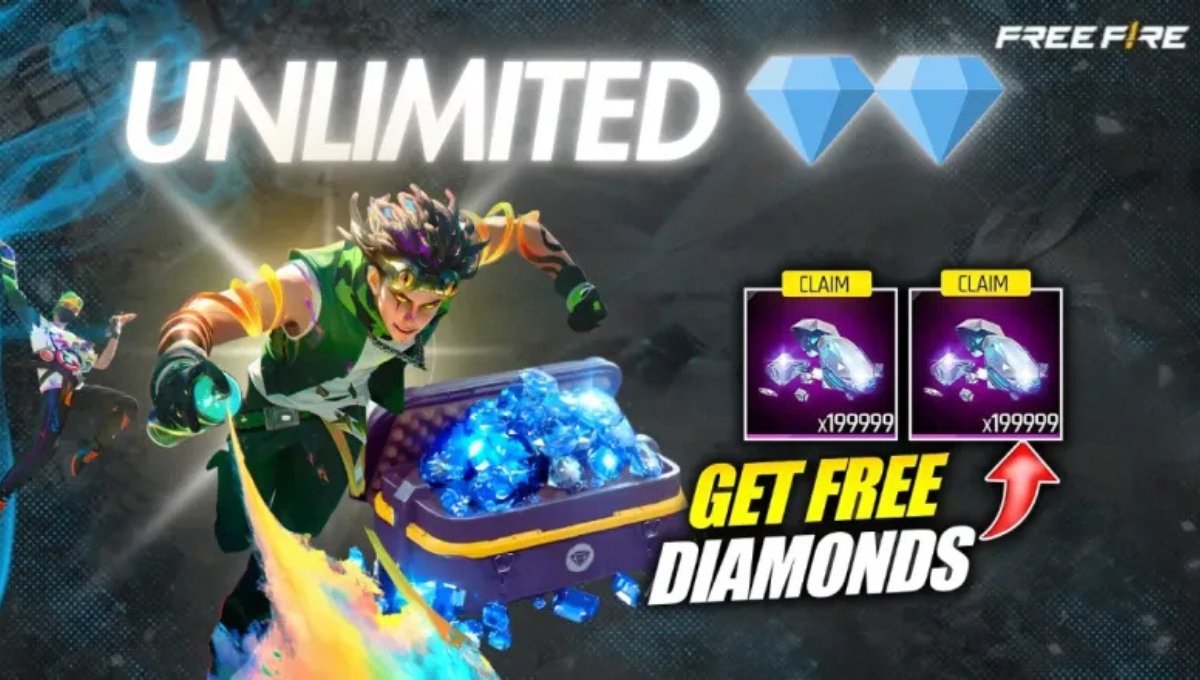 9999 डायमंड्स फ्री, Free Fire UID Diamond 2025 का सबसे बड़ा धमाका