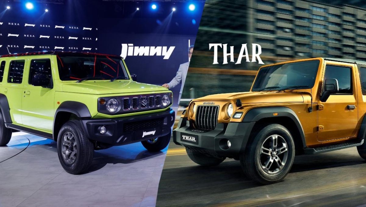 Mahindra Thar 5-Door vs Maruti Jimny 2025: ऑफ-रोडिंग का रोमांच, पावर, माइलेज और कीमत की पूरी तुलना