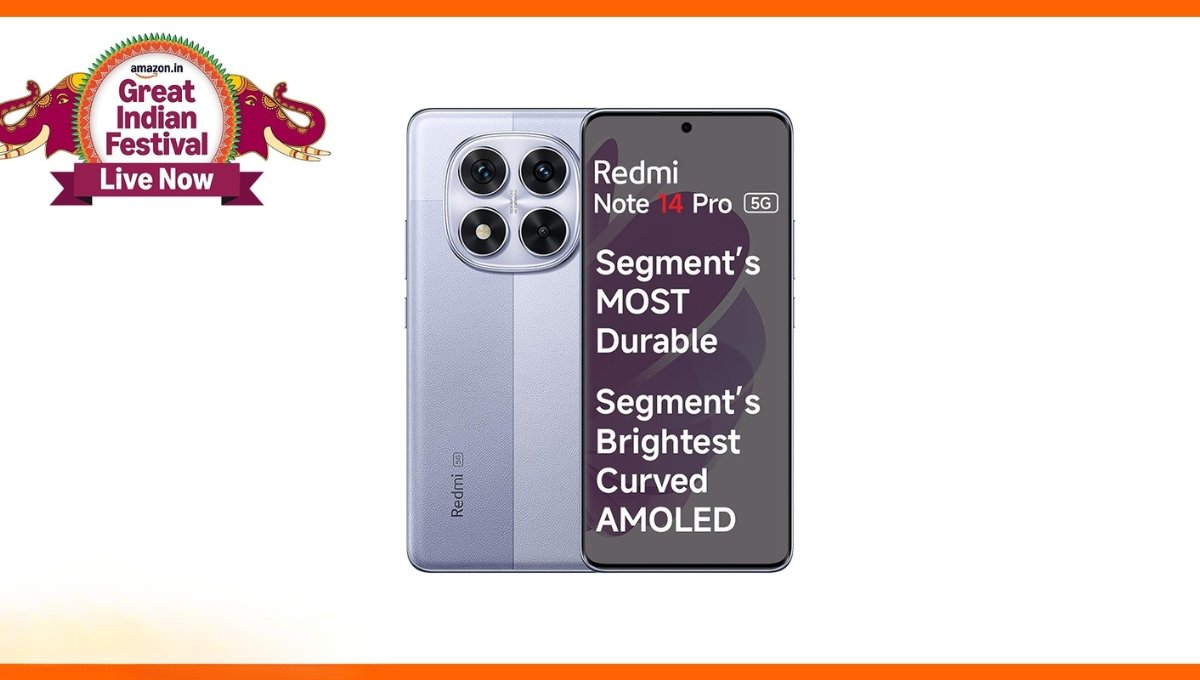 Redmi Note 14 Pro Plus अब ₹23,998 में, Amazon Great Indian Festival का धमाकेदार ऑफर