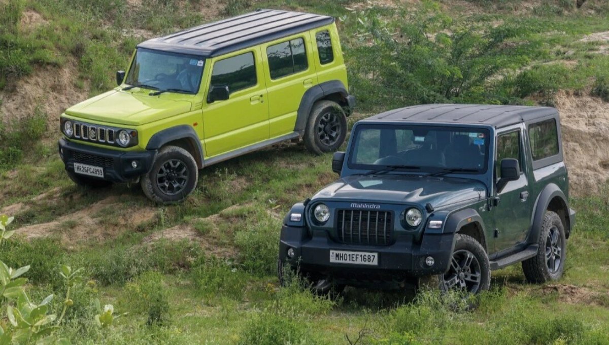 Mahindra Thar 5-Door vs Maruti Jimny 2025: ऑफ-रोडिंग का रोमांच, पावर, माइलेज और कीमत की पूरी तुलना