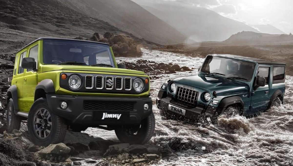 Mahindra Thar 5-Door vs Maruti Jimny 2025: ऑफ-रोडिंग का रोमांच, पावर, माइलेज और कीमत की पूरी तुलना