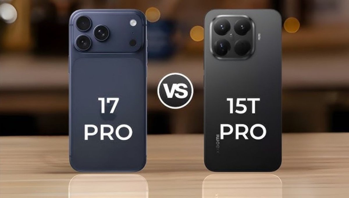 Xiaomi 15T Pro बनाम iPhone 17 Pro: प्रीमियम दिग्गजों की टक्कर, कीमत और फीचर्स का खुलासा