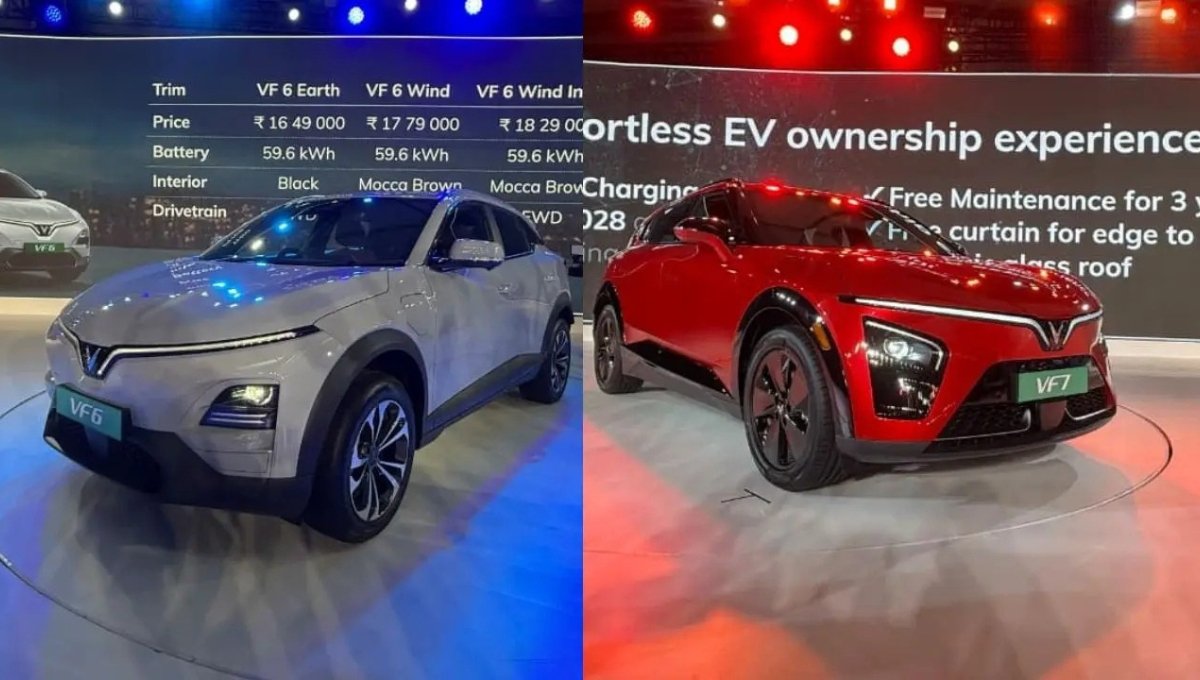 VinFast VF6 और VF7: 532 किमी तक की रेंज वाली लग्ज़री इलेक्ट्रिक SUV, कीमत ₹16.5 लाख