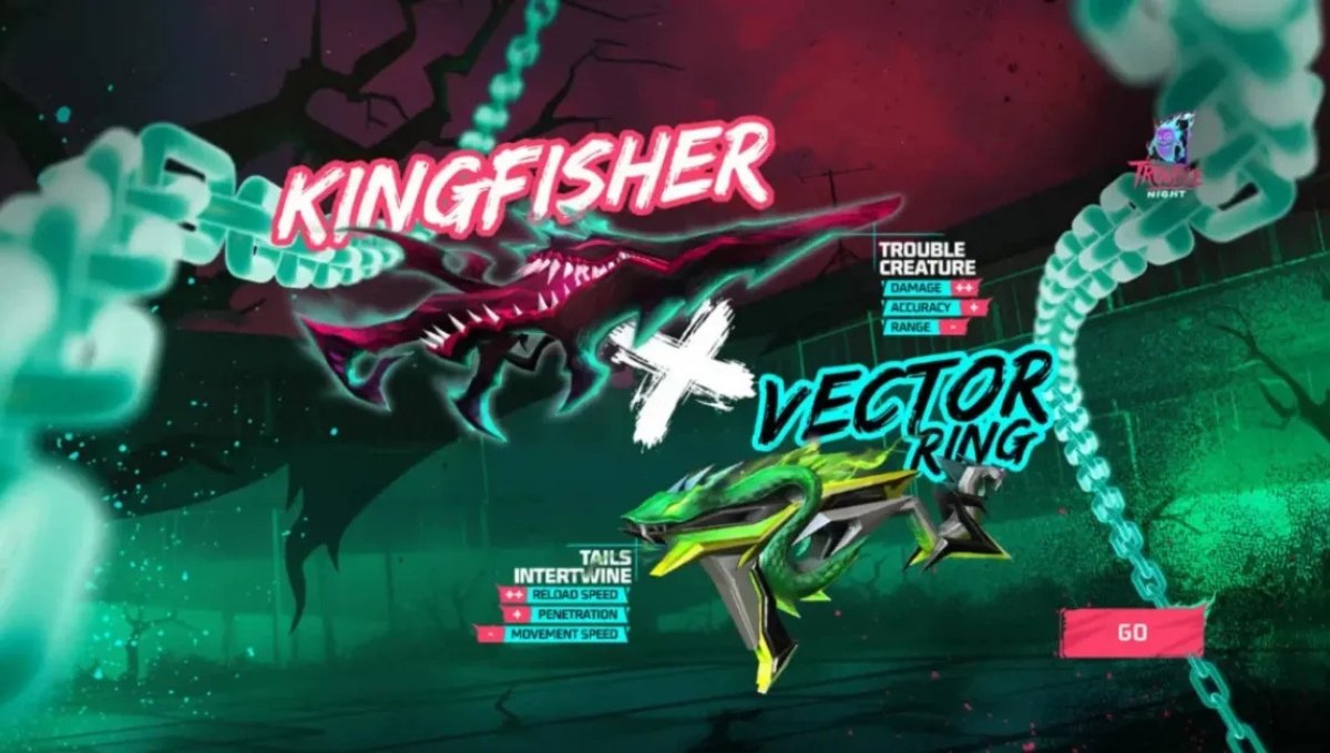 Kingfisher X Vector Ring Free Fire: कम खर्च में पाएं एक्सक्लूसिव स्किन्स और Legendary बंडल