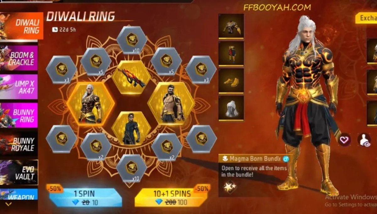 Free Fire Magma Born Bundle: अब हर मैच में जल उठेगा बैटलग्राउंड