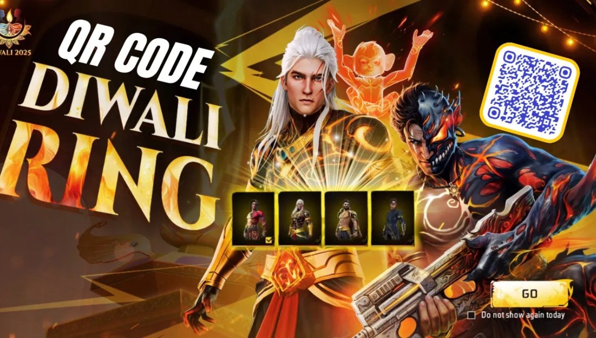 Free Fire Diwali Ring Event Bundle QR Code: फ्री में लूटो दीवाली के धमाकेदार रिवॉर्ड्स 2025