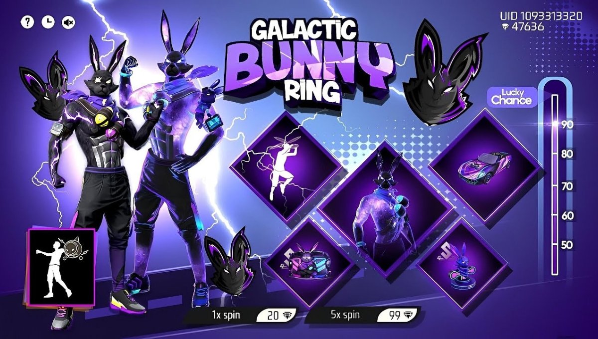 Free Fire Galactic Bunny Bundle: फ्री में पाएं सबसे धमाकेदार कॉस्मिक बंडल 2025 में