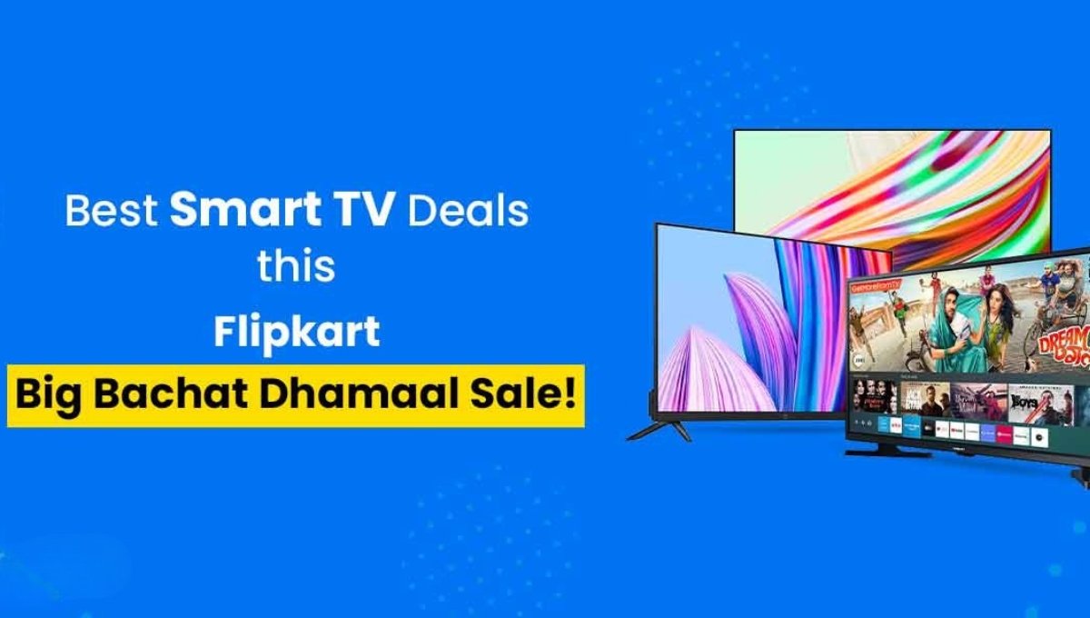 ₹6,000 से कम में धमाल, Flipkart Big Festive Dhamaka Sale में पाएं 73% तक सस्ता स्मार्ट टीवी
