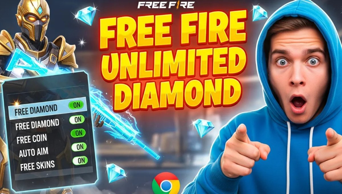 Gamingero.com Free Fire: गेमर्स के लिए फ्री डायमंड्स और स्किन्स पाने का गोल्डन मौका