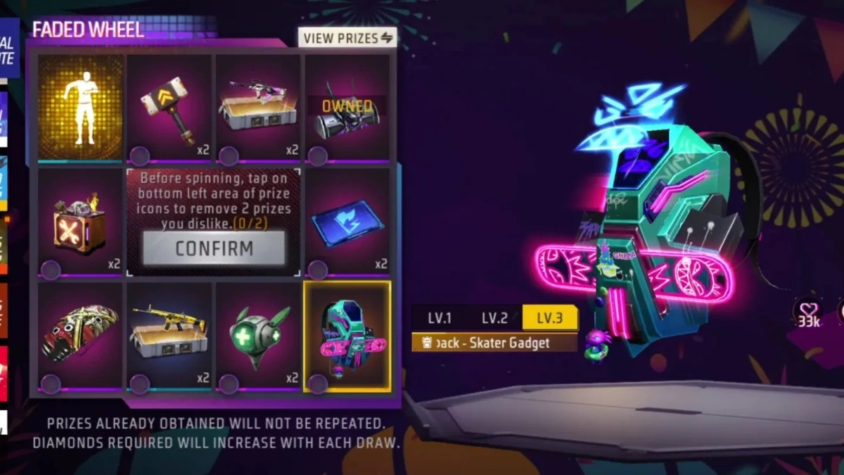 Free Fire Carnival Funk Emote 2025