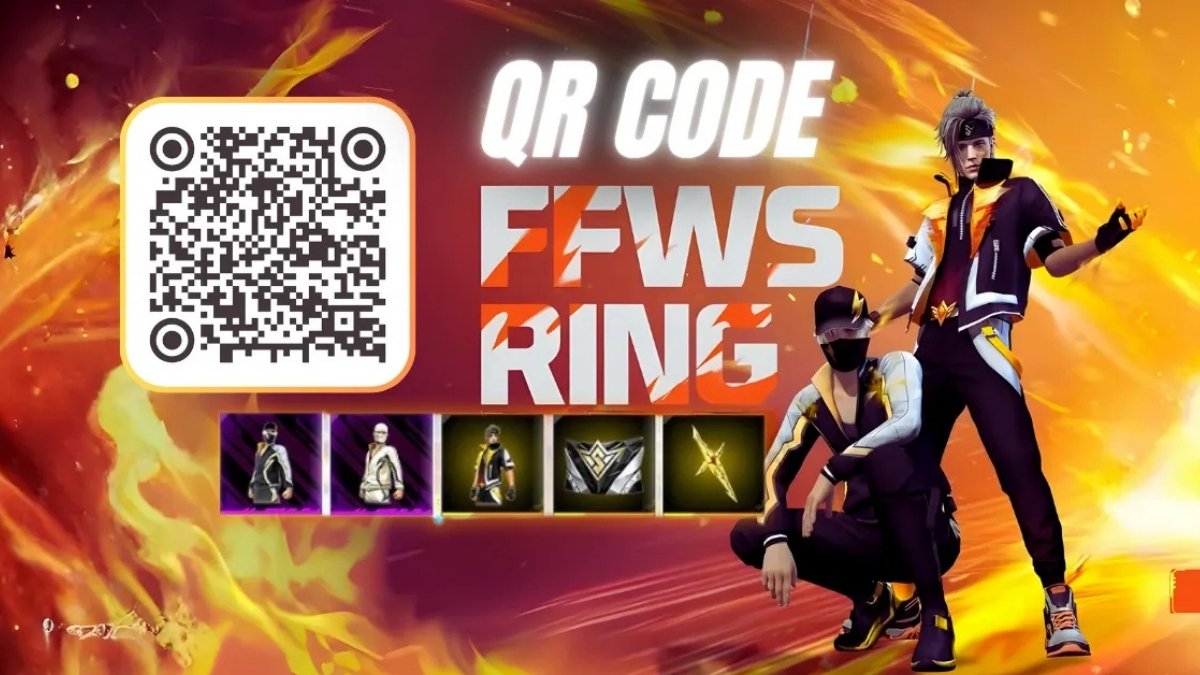 Free Fire Bizon Ring Event QR Code