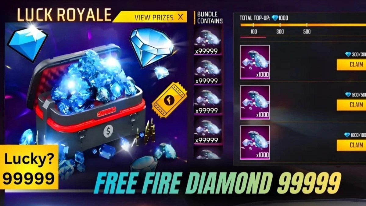 Free Fire Selected Diamond 1000