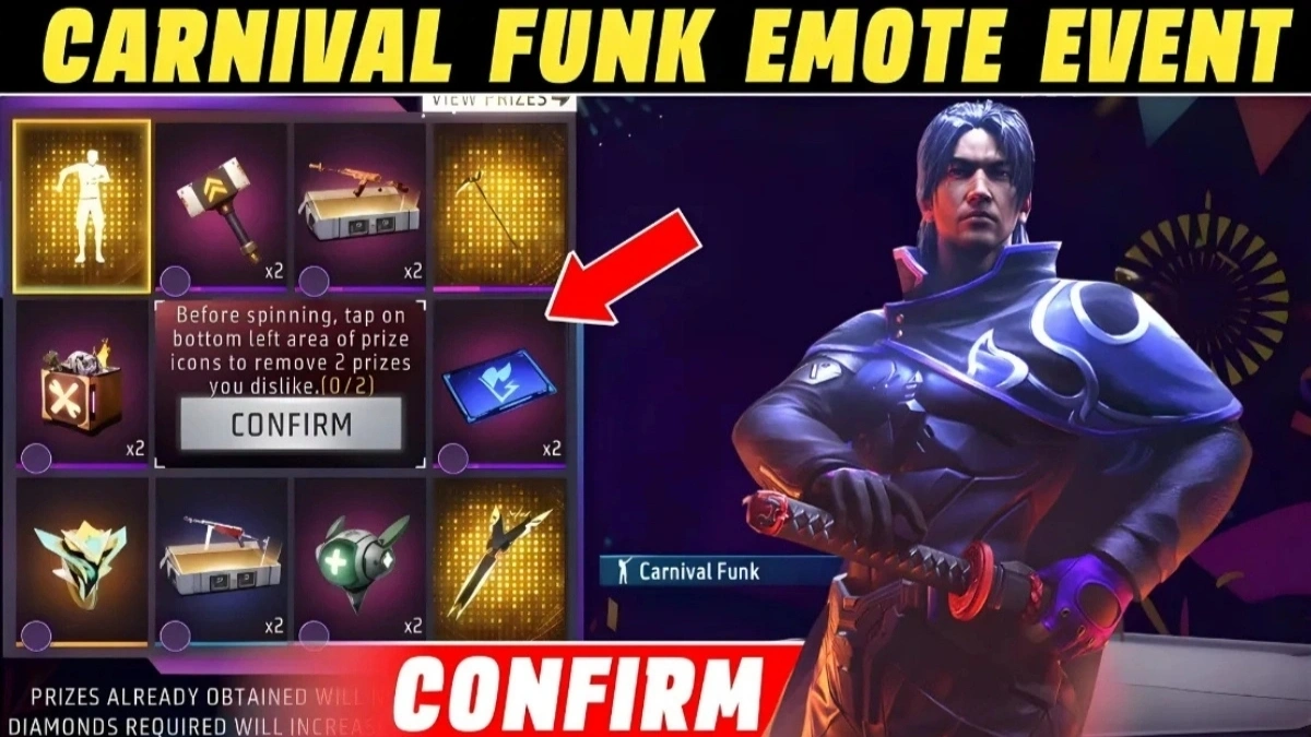 Free Fire Carnival Funk Emote 2025