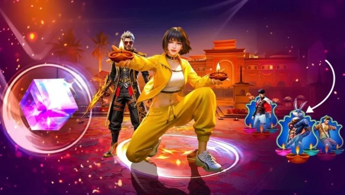 Free Fire 1 नवंबर रिडीम कोड: दिवाली धमाका अपडेट में फ्री डायमंड्स और स्किन्स का बंपर गिफ्ट