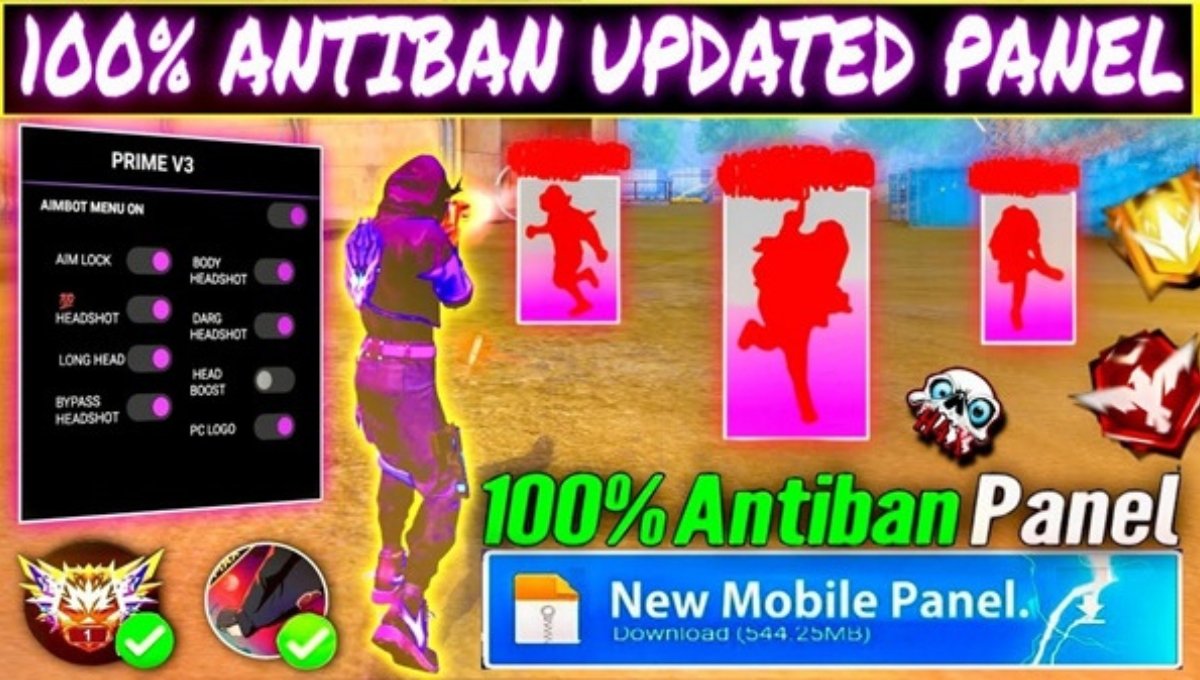 Dark Aura Panel Free Fire Max