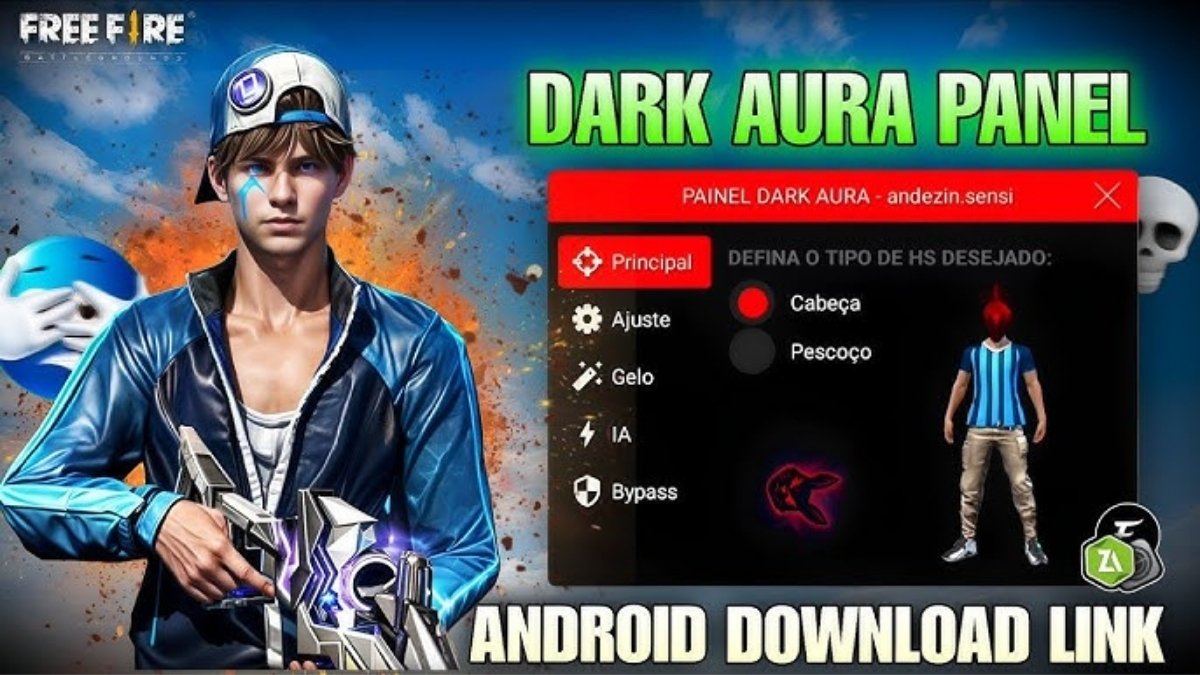 Free Fire Max Dark Aura Panel