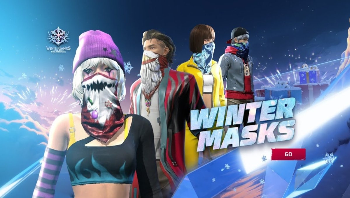 Free Fire Max Winter Mask Event