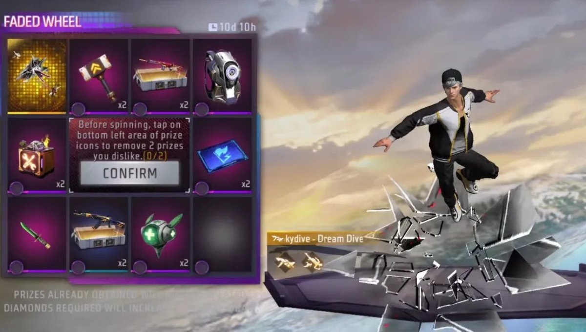 Free Fire Dream Dive Event
