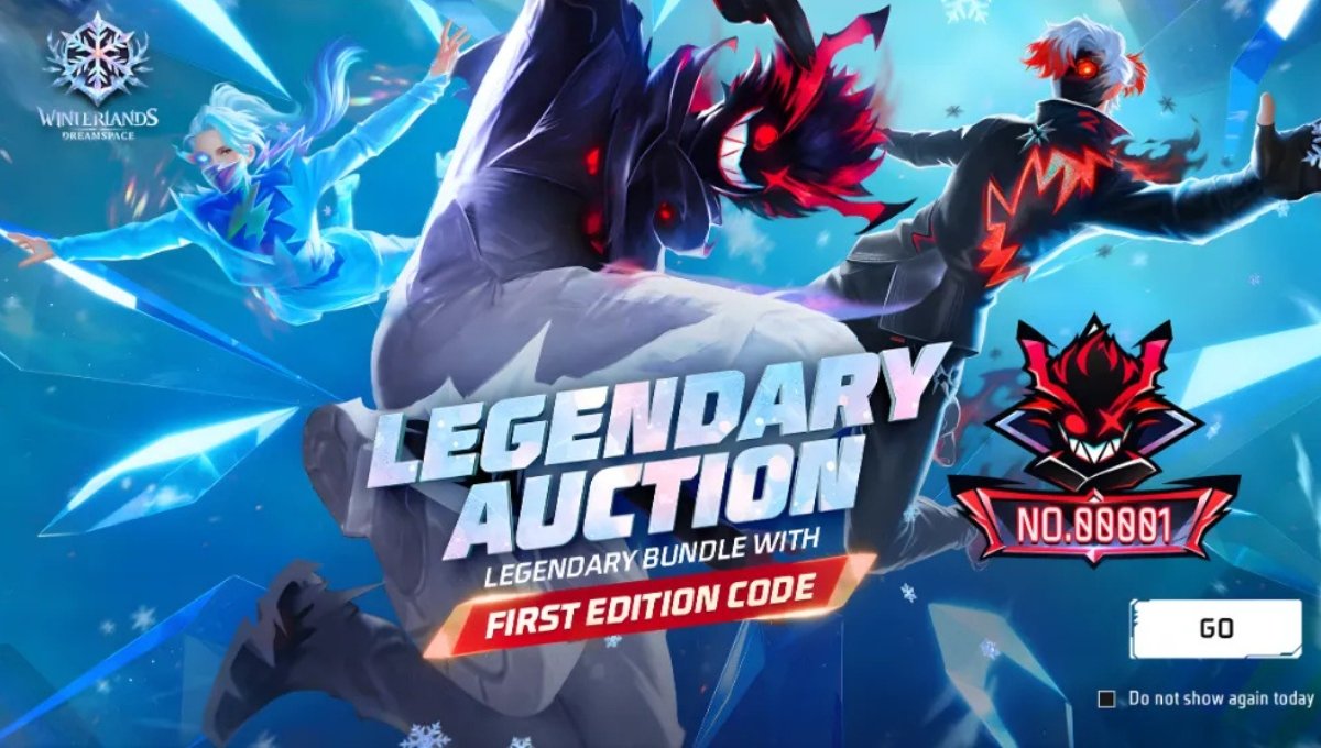 Free Fire Legendary Auction Event