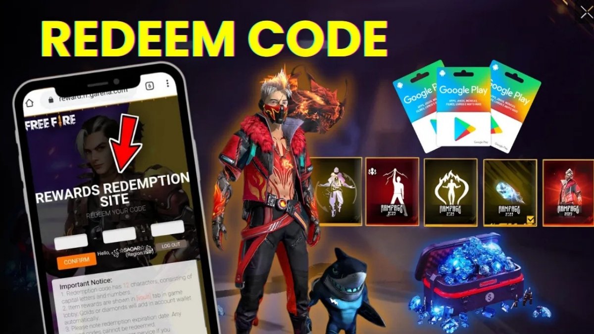 Free Fire Max Redeem Codes