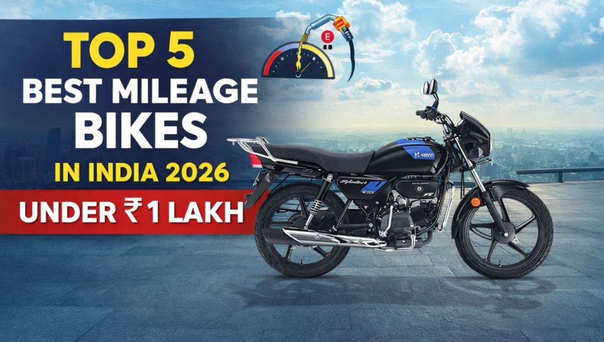 5 Best Mileage Bikes in India