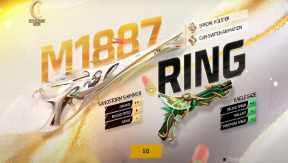 Free Fire M1887 Ring Event