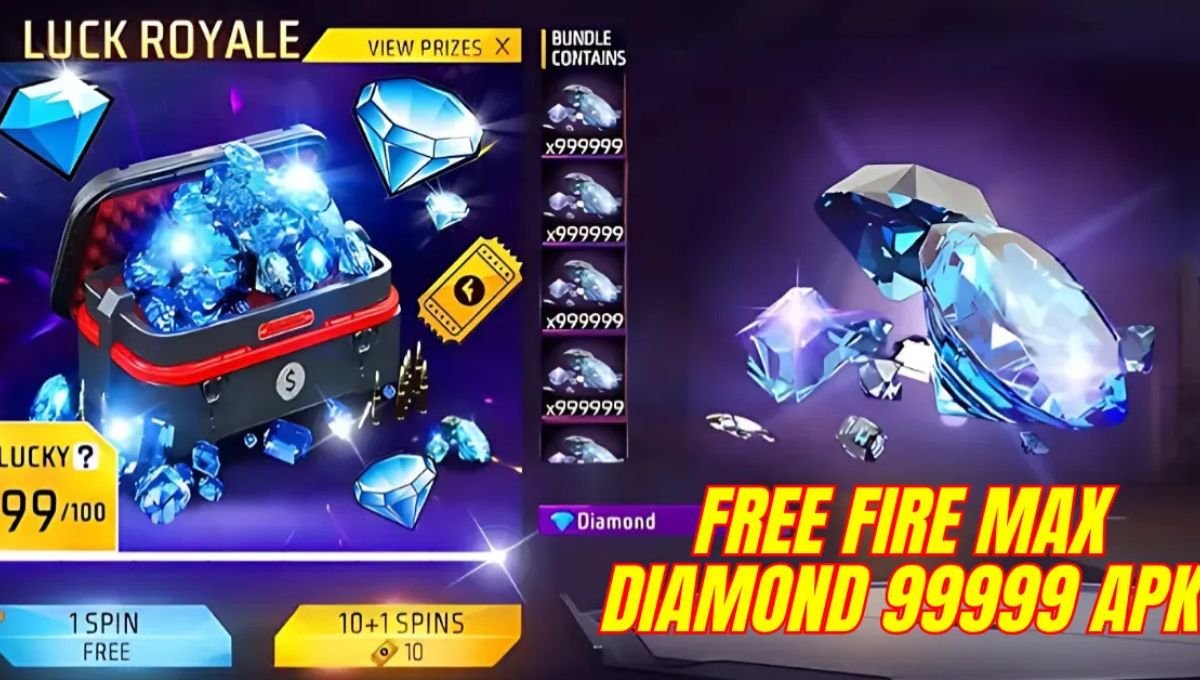 free fire max diamond 99999 apk
