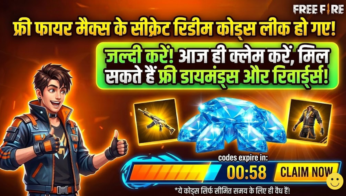 Garena Free Fire Max Redeem Codes