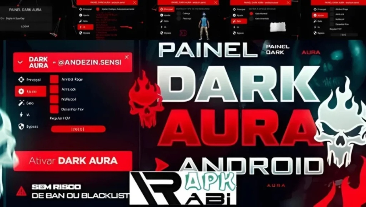 Dark Aura Panel Free Fire Max