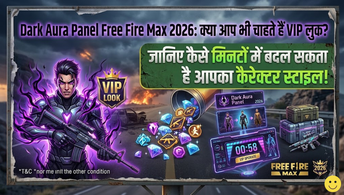 Dark Aura Panel Free Fire Max