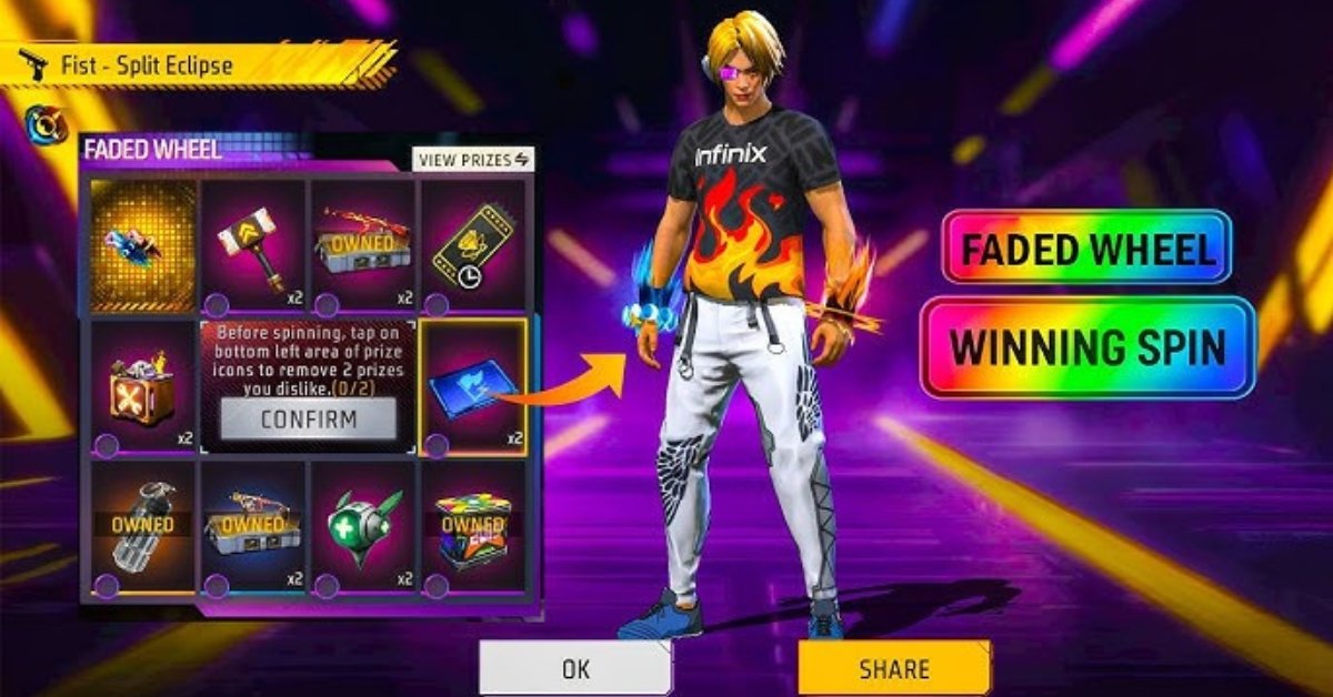 Free Fire Final Shot Animation 1 Spin Trick