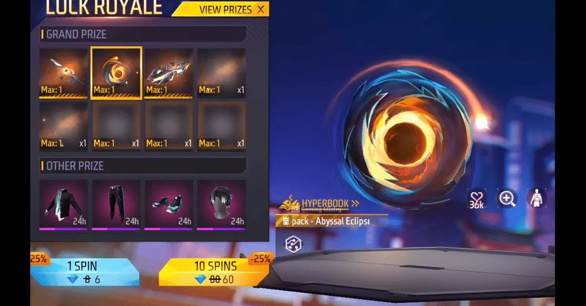 Eclipse Royale Event 1 Spin Trick